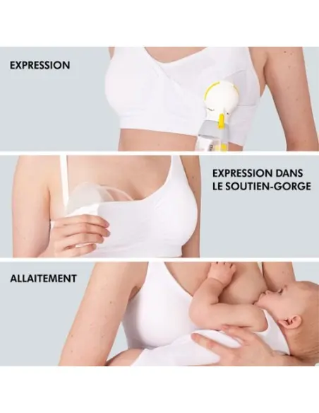 Medela 3-in-1 breastfeeding and expressing bra — photo 5