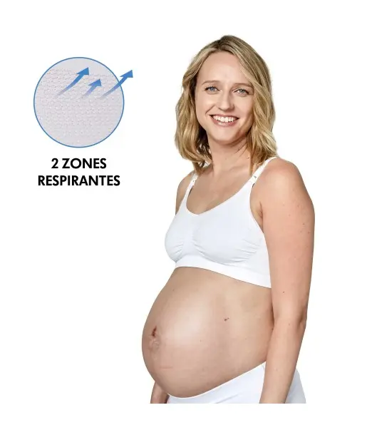 Medela Soutien-gorge de grossesse et d’allaitement respirant