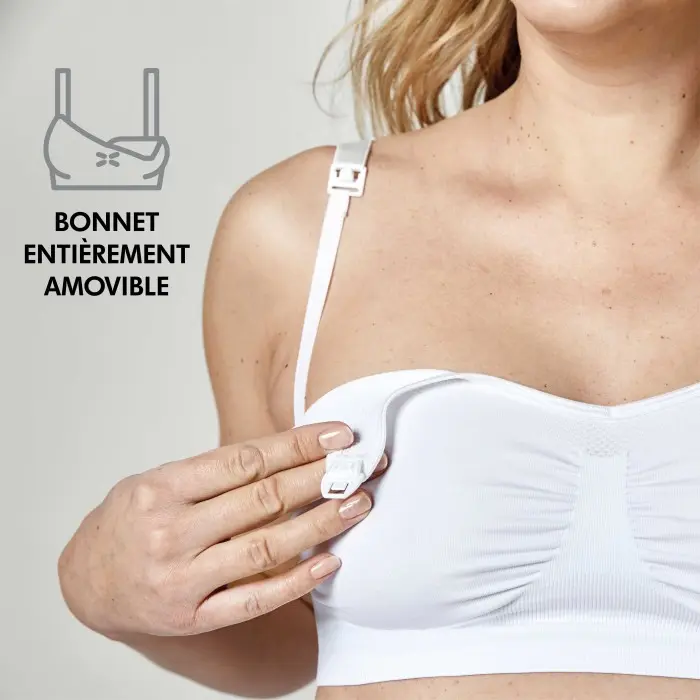 Medela Soutien-gorge de grossesse et d’allaitement respirant