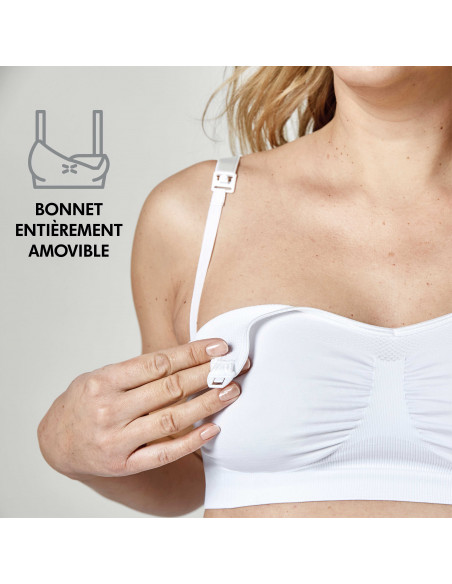 Medela Soutien-gorge de grossesse et d’allaitement respirant