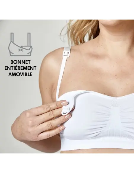 Medela Soutien-gorge de grossesse et d’allaitement respirant