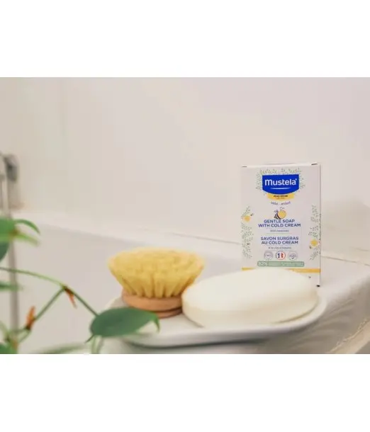 Mustela Savon surgras au Cold Cream à la cire d'abeille BIO 2