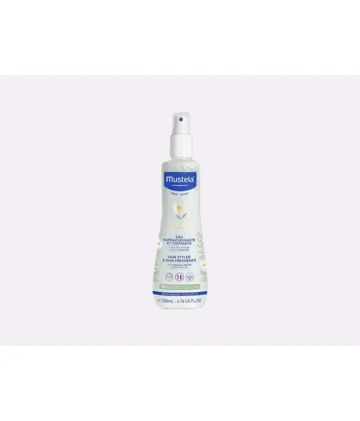 Mustela Eau rafraichissante et coiffante 200ml Eau / Lait de