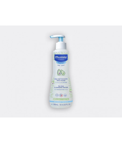 Eau nettoyante Mustela sans rinçage 300ml, Univers Bébé Puériculture Maroc