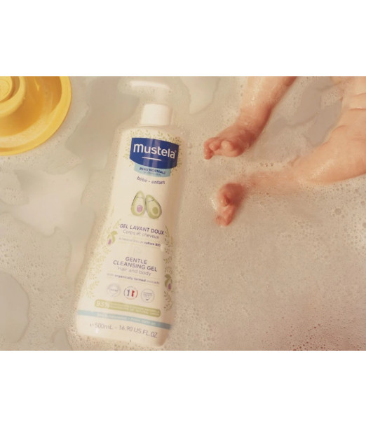 Gel lavant doux Mustela 500ml, Univers Bébé Puériculture Maroc 2