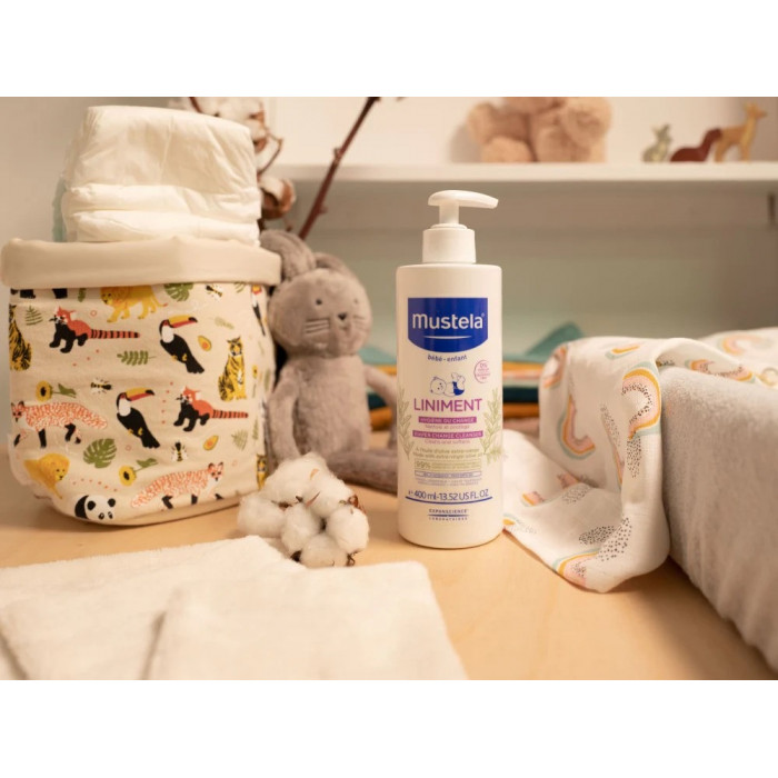 Mustela Liniment 400ml dans Liniment chez Baby And Mom Maroc