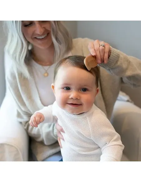 Dr Brown's Brosse + peigne doux en bois Accessoires de toilette