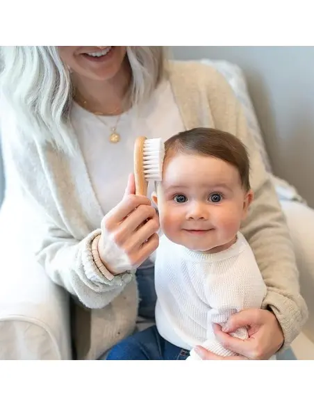 Dr Brown's Brosse + peigne doux en bois Accessoires de toilette