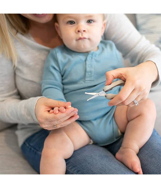 Dr Brown's Ciseaux à ongles Safe Squeeze avec étui de sécurité 2