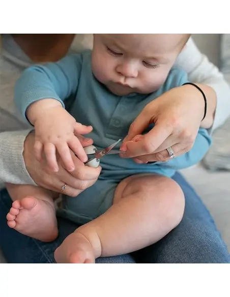 Dr Brown's Ciseaux à ongles Safe Squeeze avec étui de sécurité