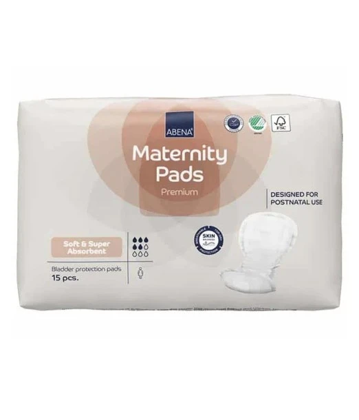 Abena maternity sanitary pads 15 units