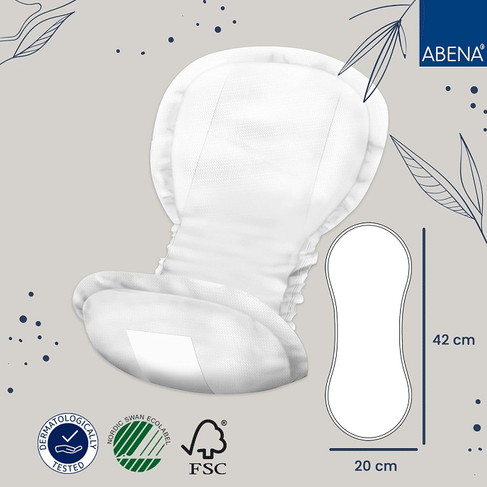 Abena Serviettes Hygiéniques de Maternité 15 Unités Hygiène