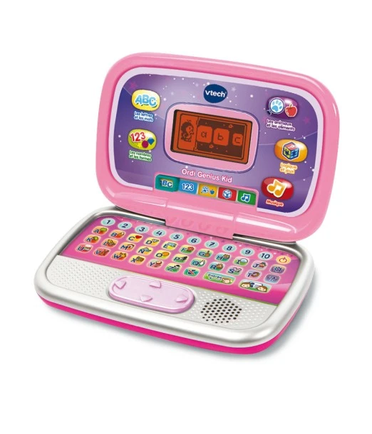 Vtech Genius Kid 3 computer from 3 to 7 years, pink colour 2