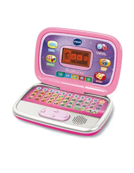 Vtech Ordinateur Genius Kid 3 - 7ans Rose 3 - 5 ans - Vtech