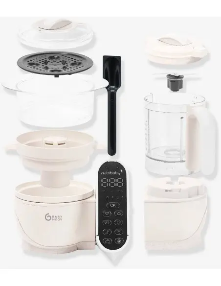 Babymoov Nutribaby (+) multifunction baby food maker Mineral beige — photo 3