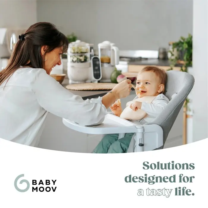 Babymoov Nutribaby (+) Robot Cuiseur Multifonctions Mineral