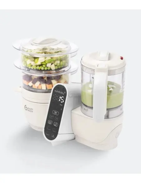 Babymoov Nutribaby (+) multifunction baby food maker Mineral beige — photo 8