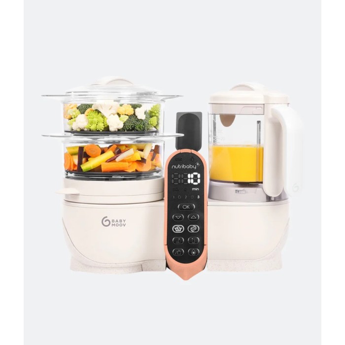 Babymoov Nutribaby (+) Robot Cuiseur Multifonctions Mineral