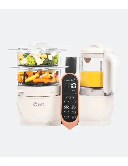 Babymoov Nutribaby (+) Robot Cuiseur Multifonctions Mineral