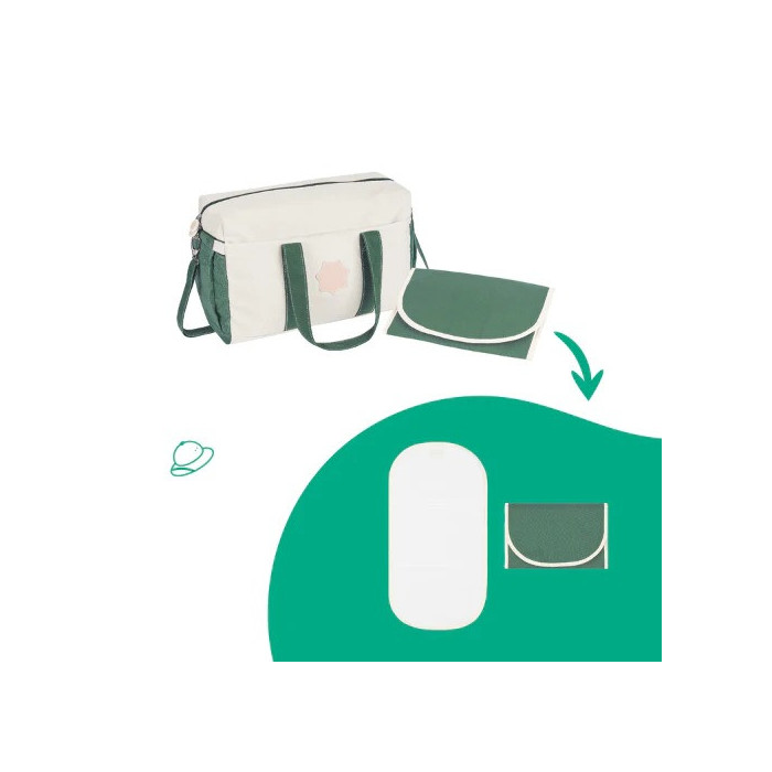 Badabulle Sac À Langer Bowling Vert Sac à main - Badabulle