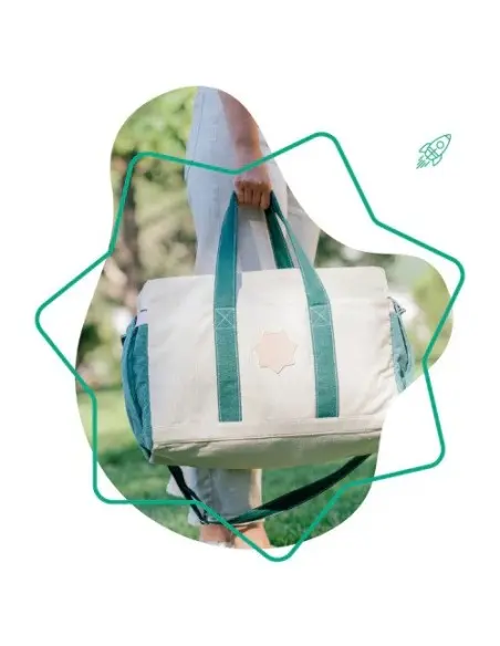 Badabulle bowling diaper bag green — photo 5