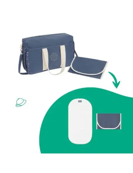 Badabulle bowling diaper bag blue — photo 2