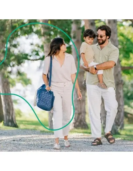 Badabulle Sac À Langer Bowling Bleu Sac à main - Badabulle