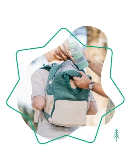 Badabulle diaper backpack green — photo 3