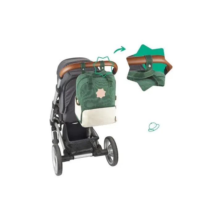 Badabulle Sac à Dos à Langer Vert Sac à dos - Badabulle Maroc