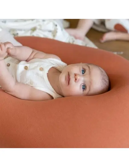 Doomoo Coussin de Grossesse et d'allaitement Buddy Terracotta