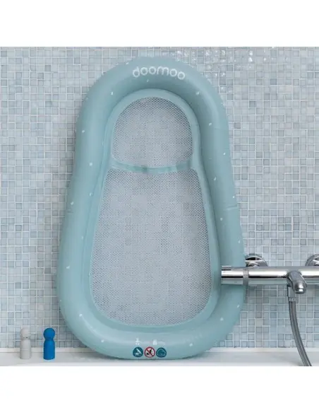 Doomoo inflatable bath mattress green from 0 months — photo 4