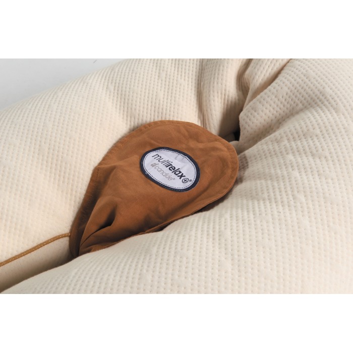 Candide Coussin Multirelax Jersey 3en1 matelassé - Coton Ecru dans Coussin d'allaitement chez Baby And Mom Maroc