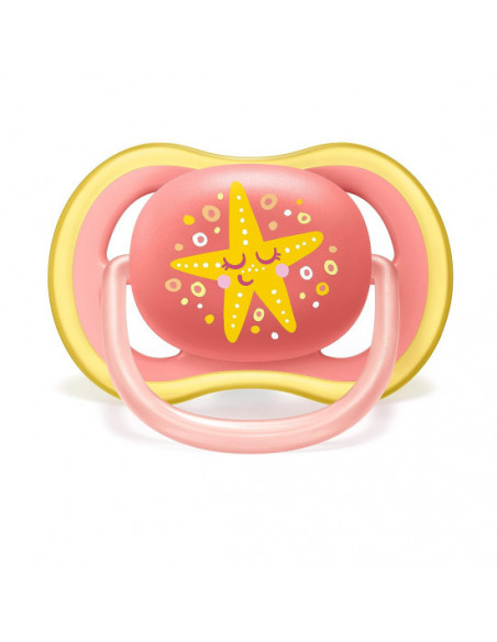 Sucette Avent Natural Ultra Air 6-18mois Sea dans Sucettes chez Baby And Mom Maroc