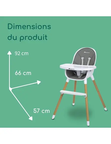 Bébé Confort Avista high chair Warm Grey — photo 8