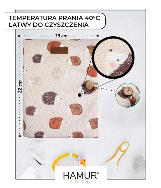 Hedgehog baby essentials organiser 2