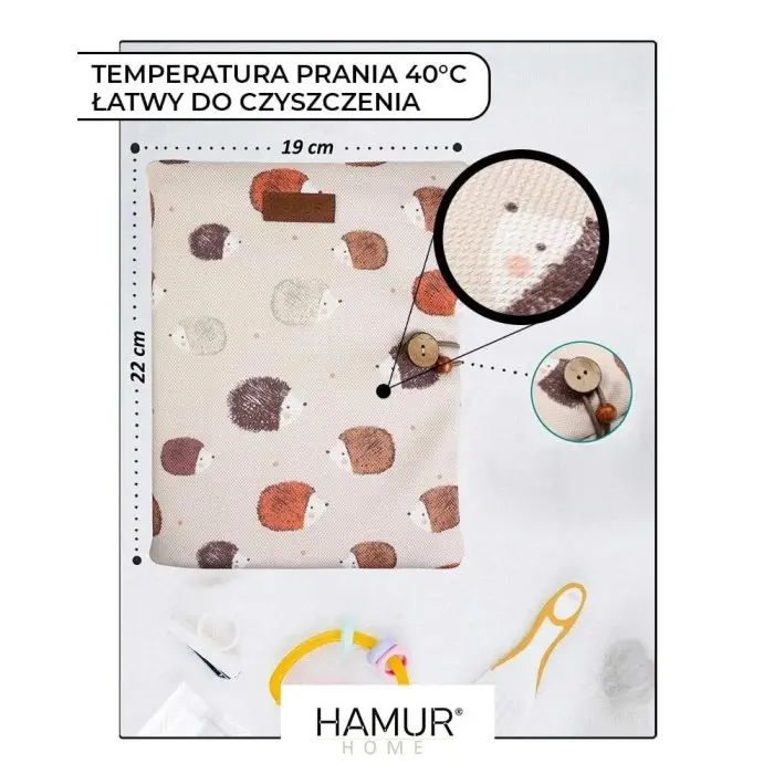 Organisateur des Essentiels pour Bébé Hérisson Kit à langer - 