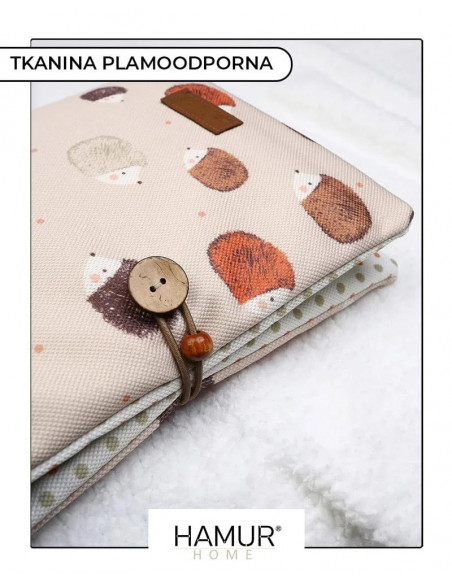 Organisateur des Essentiels pour Bébé Hérisson Kit à langer - 