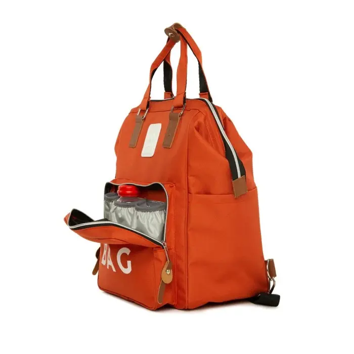Sac À Dos À Langer Baby Bag Orange Brick Sac à dos - Maroc