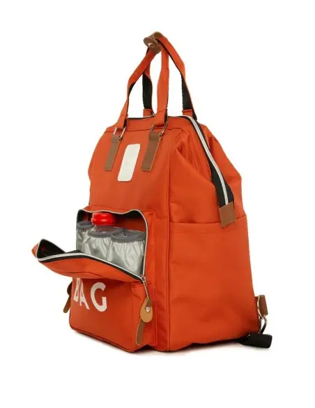 Sac À Dos À Langer Baby Bag Orange Brick Sac à dos - Maroc