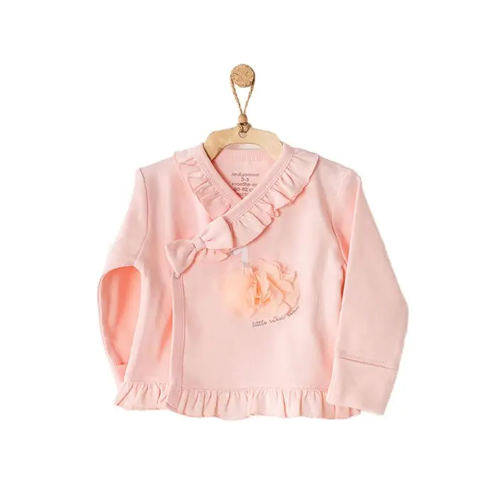 Coffret naissance 100% coton 5 pièces Flamant Rose Coffret