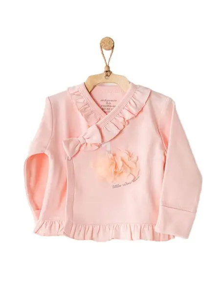 Coffret naissance 100% coton 5 pièces Flamant Rose Coffret