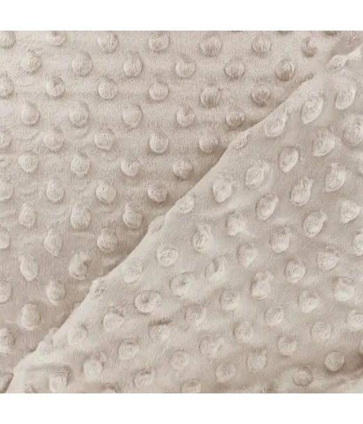 Couverture Douce à Pois pour bébé - Beige Couverture - Maroc
