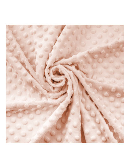Couverture Douce à Pois pour bébé - Corail dans Couverture chez Baby And Mom Maroc