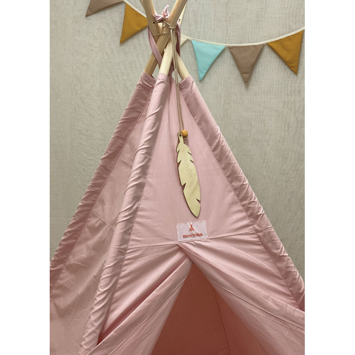 Minitribe Tente Tipi avec tapis matelassé – Rose dans Déco chambre bébé chez Baby And Mom Maroc