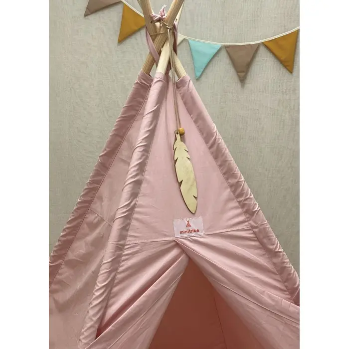 Minitribe Tente Tipi avec tapis matelassé – Rose Déco chambre