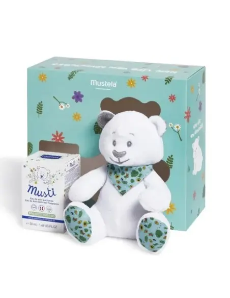 Mustela Musti fragrance gift set with free comforter