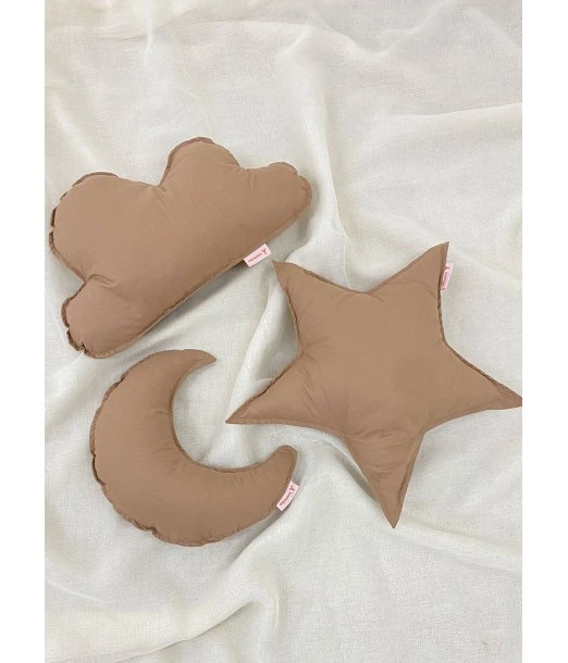 Minitribe Pack of 3 cushions - Terracotta