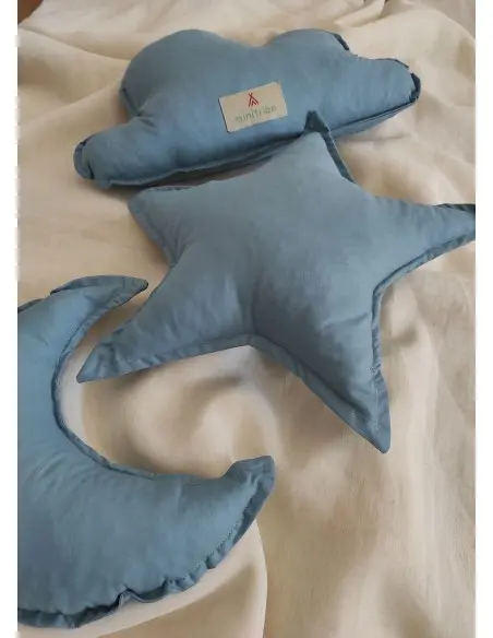 Minitribe Pack of 3 Cushions - Ocean Blue — photo 2