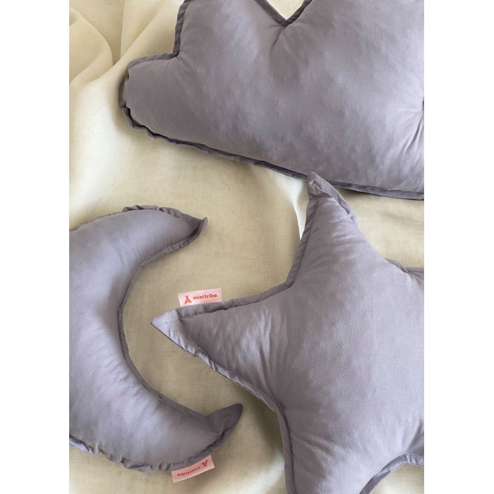 Minitribe Lot de 3 Coussins - Gris dans Déco chambre bébé chez Baby And Mom Maroc