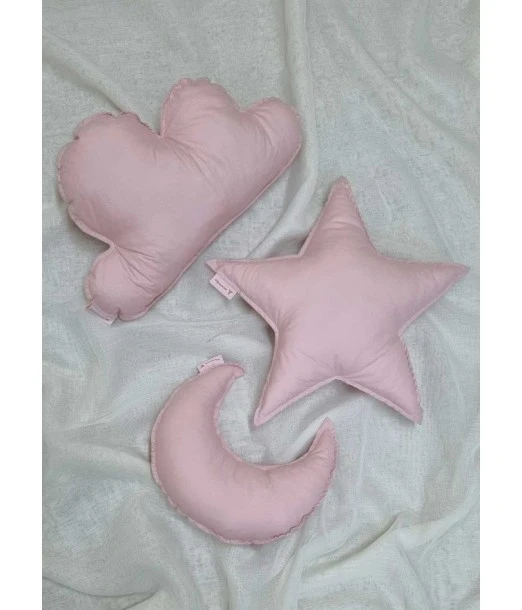 Minitribe Pack of 3 cushions - Pink